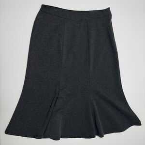East 5th Charcoal A-Line Skirt